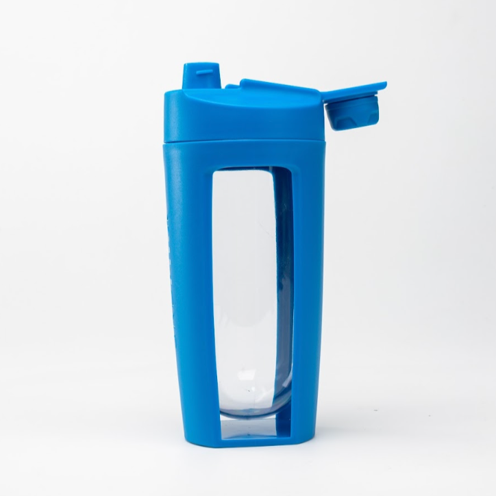 BLUE FITNESS BOTTLE SCREW LID