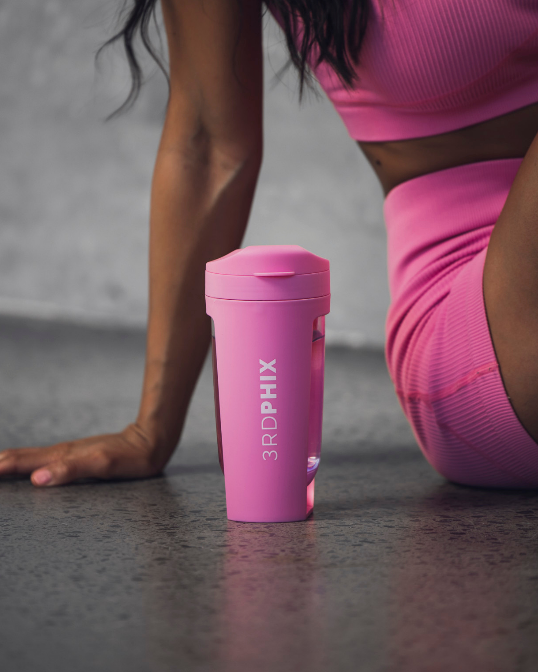 PINK FITNESS BOTTLE FLIP LID (US)