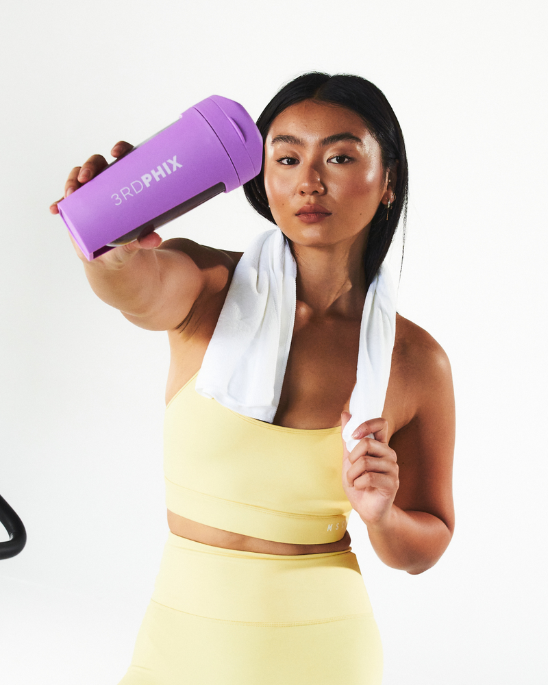 PURPLE FITNESS BOTTLE FLIP LID