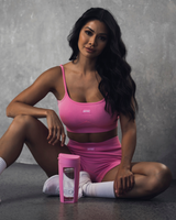 PINK FITNESS BOTTLE FLIP LID