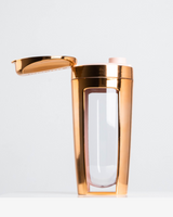 CHROME ROSE GOLD FITNESS BOTTLE FLIP LID